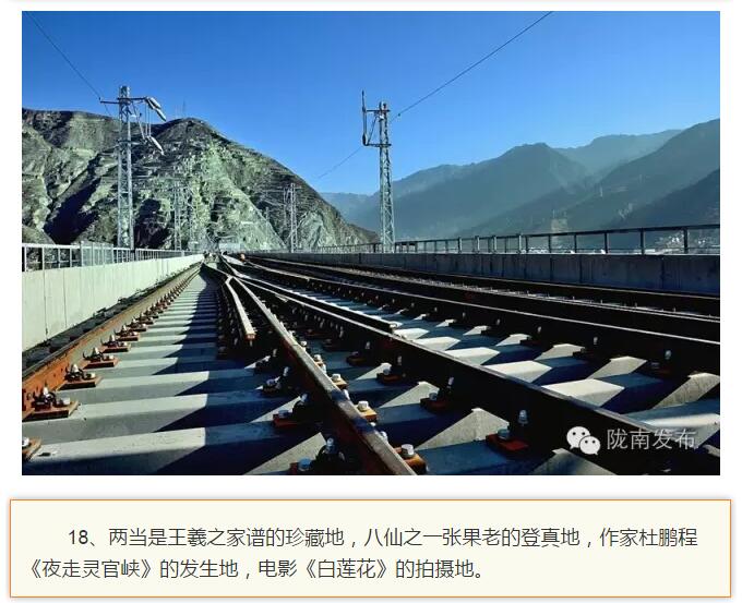 蘭渝鐵路最早由孫中山先生提出？在隴南，你不知道的事兒還有……