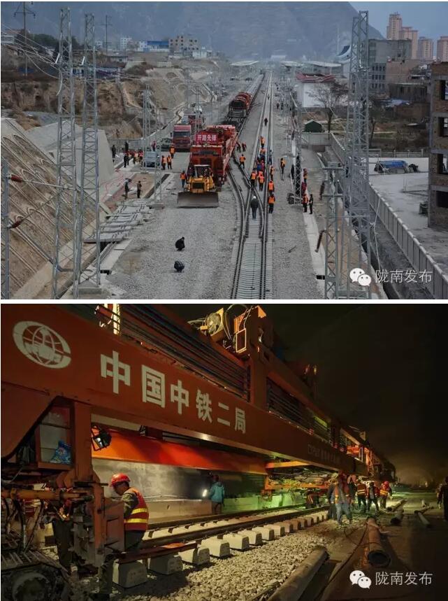 蘭渝鐵路最新進(jìn)展！除胡麻嶺隧道外已全線鋪通